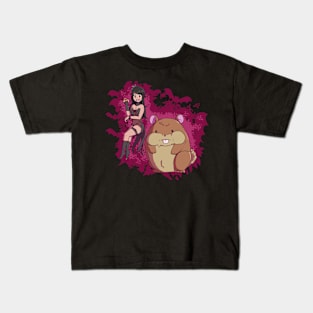 Vamptress And Furbull Kids T-Shirt